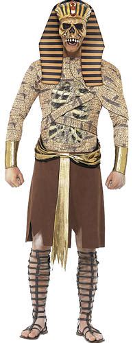 Smiffys Adult Mens Zombie Pharaoh Costume Tabard Arm Cuffs And Headpiece Tom For Sale Online Ebay