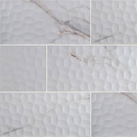 Msi Adella Viso Calacatta 12 In X 24 In Matte Ceramic Wall Tile 2 Sq