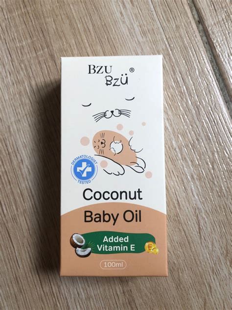 Bzu Bzu Coconut Baby Oil Babies And Kids Bathing And Changing Baby