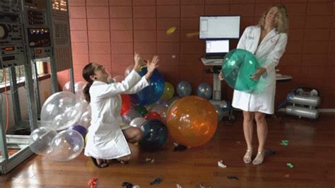 Akira And Olivia Clear The Laboratory Of Unauthorized Balloons Mp4 720p The Inflation