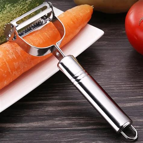 Multi Function Vegetable Peelers Zesters Smiling Face Sharp Stainless