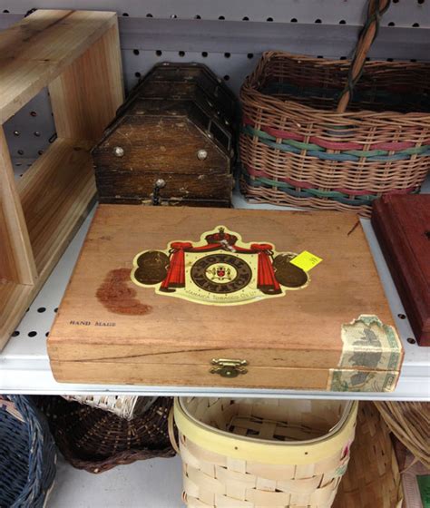 A Bevy Of Craft Projects To Complete With Cigar Boxes Goodwill