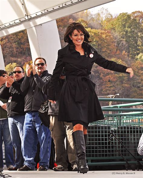 Sarah Palin And Her Boots Harry Moran Flickr