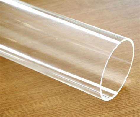 Clear Acrylic Plastic Plexiglass Pipe Tube 4 114 Mm 3 Ft Etsy