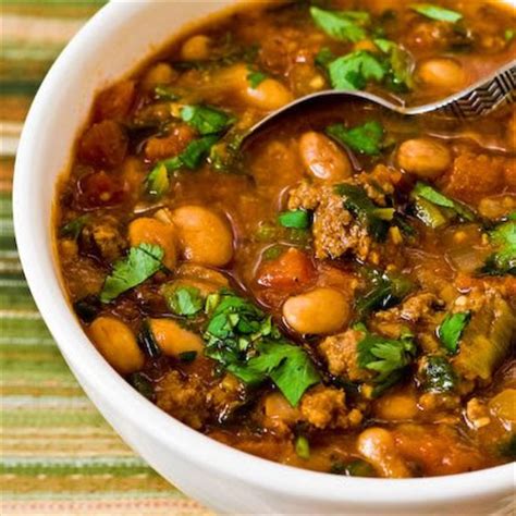 Pinto beans and chunks of potato float in a rich beef broth. Kalyn's Kitchen®: Friday Favorites: Five Favorite Bean ...
