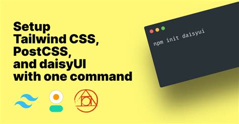 Install Tailwind Css And Postcss And Daisyui With One Command Hot Sex Picture