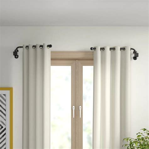 Showing results for bedroom curtain rods. Verdell Curtain Swing Arm | Curtains, Curtain rod hardware ...