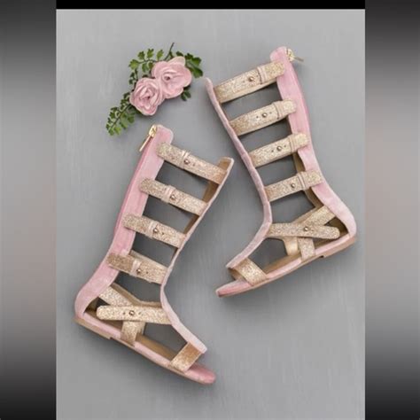 Joyfolie Shoes New Joyfolie Finley Gladiator Sandals Size 1 Pink