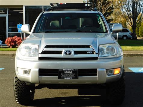 2005 Toyota 4runner Limited 4x4 V8 47l Diff Lock Leather Lifted