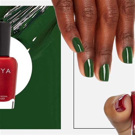 12 Best Christmas Nail Colors 2019 Festive Nail Polishes For The Holidays