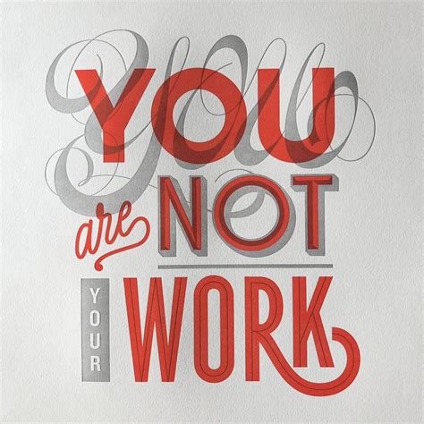 not your work print jessica hische hand typography lettering