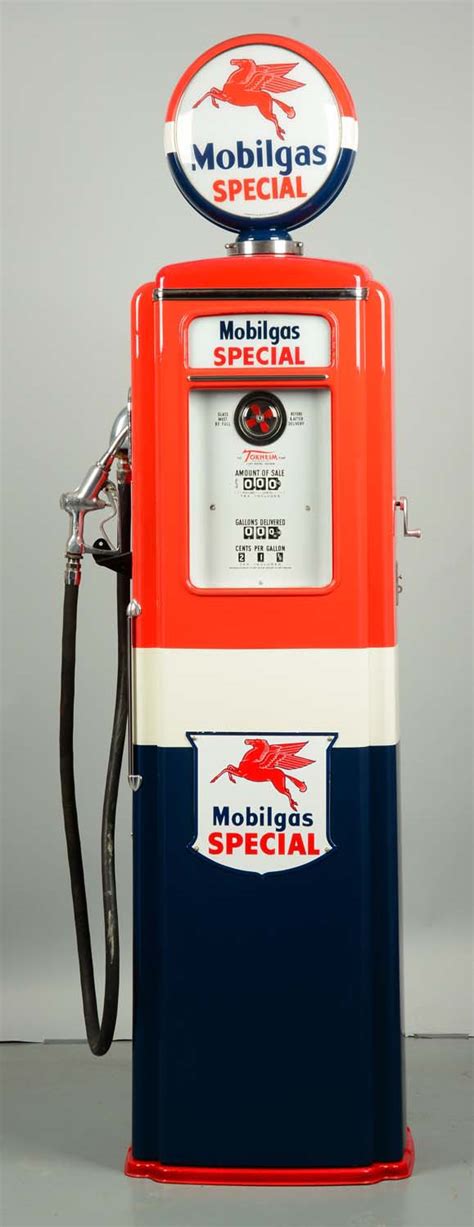 Sold Price Tokheim Model 39 Computing Gas Pump Restored April 6