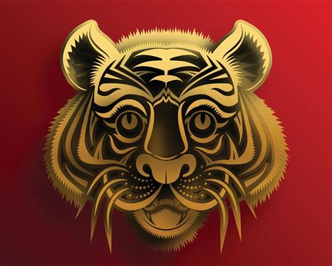 Happy Chinese New Year 2022 Year Of The Tiger 2945723 Vector Art At