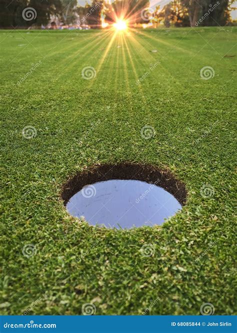 Golf Hole And Green Stock Photo Image Of Fairway Golf 68085844