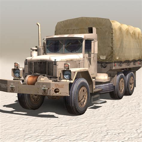 3d Military Truck 02