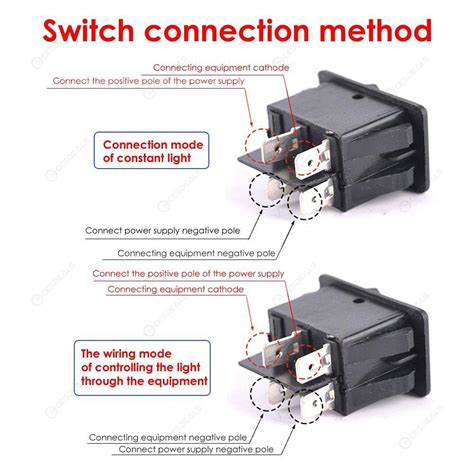 4 Pin Rocker Switch Wiring Diagram Spdt Marine Rocker Switch On Off