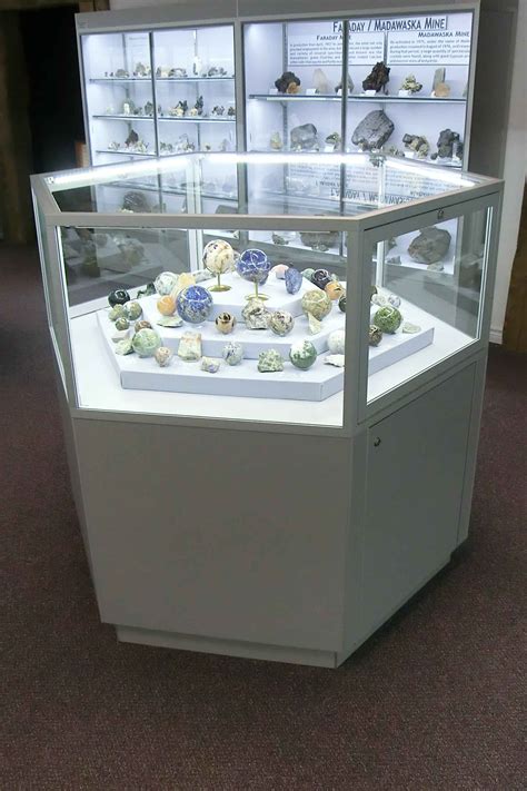 Bancroft Mineral Museum - Bancroft, Ontario - Display Case Canada
