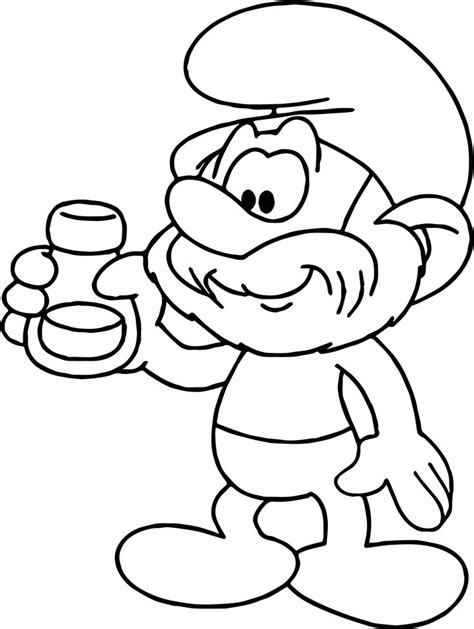 If you watched smurfs, you will know that every episode of the smurfs teaches a moral to young kids. awesome Papa Smurf Essence Coloring Page | Coloring pages ...