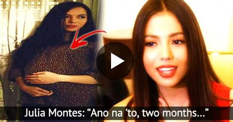 Julia Montes Finally Answers Pregnancy Rumors Ano Na To 2 Months