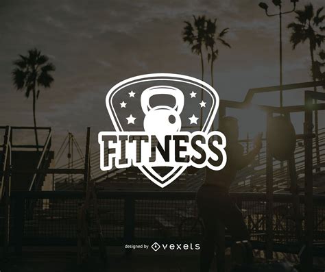 Fitness Logo Badge Template Vector Download