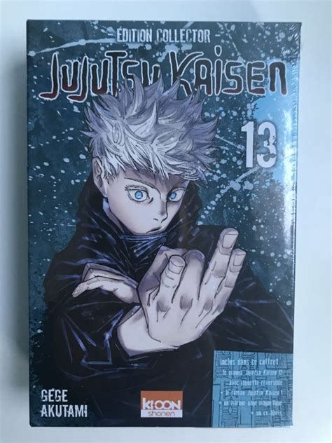 Jujutsu kaisen - tome 13 + roman - collector - neuf - sous blister