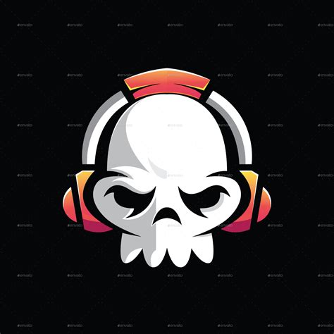 Skull Logo For Games By Modaldesain Graphicriver