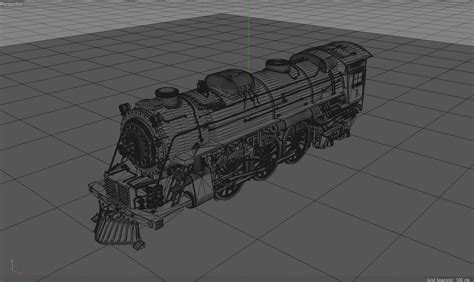 3d Steam Locomotive 2 6 4 Turbosquid 1469543