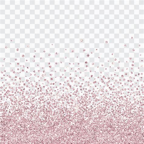 16 Glitter Confetti Border Overlay Papers By Artinsider