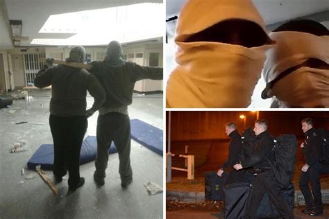 Hmp Swaleside Prison Riot As 60 Inmates Take Control Of Wing And Set