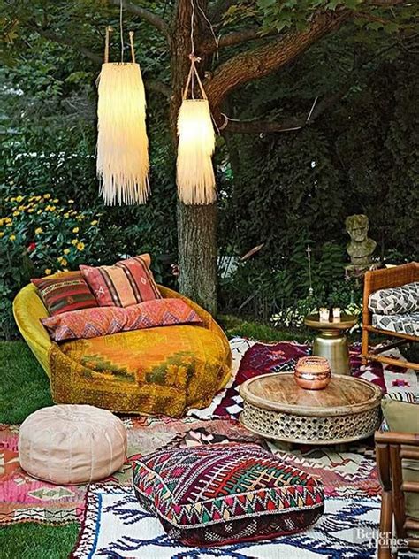 Beautiful Bohemian Chic Garden Ideas Bohemain Boho