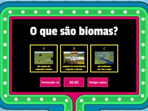 Biomas Brasileiros Gameshow Quiz