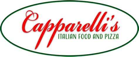 Capparelli S Italian Food And Pizza