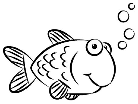 Print & Download - Cute and Educative Fish Coloring Pages
