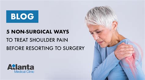 Five Non Surgical Shoulder Pain Treatment Options