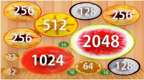 2048 Fruits Merge Fruit Game Gameplay Walkthrough Youtube