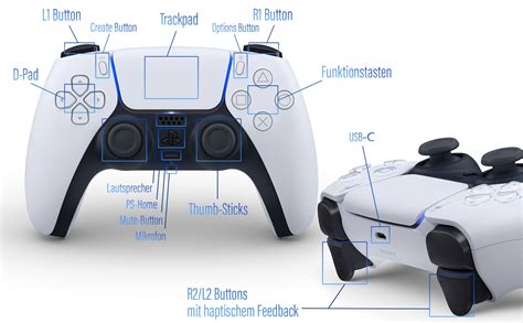 Sony Dualsense Controller Der Playstation 5 Inkl Neuer Features