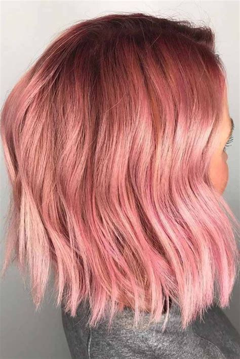Why And How To Get A Rose Gold Hair Color Pelo Rosa Pastel Pelo