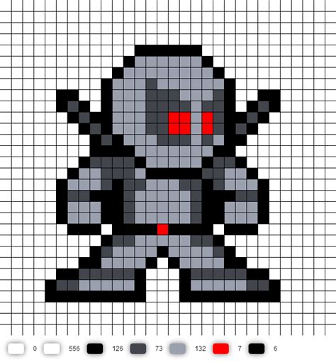 X Force Deadpool Perler Bead Pattern Melty Bead Patterns Perler Bead