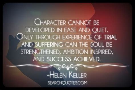 Developing Character And Achieving Success Picture Quotes