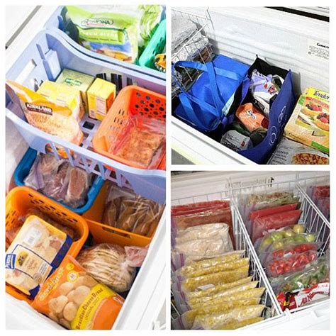 Ideas For Organizing A Chest Freezer Kitchen Organization In 2020