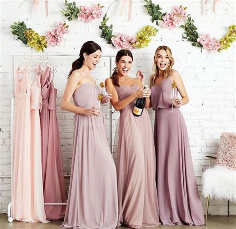 Pin By Sam Elberg On Bridesmaid Dresses Mauve Bridesmaid Dress Mauve