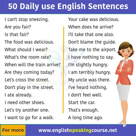 Daily Use English Sentences Example Sentences Daily Use English Photos
