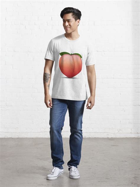 Peach Emoji T Shirt For Sale By Nojams Redbubble Peach T Shirts