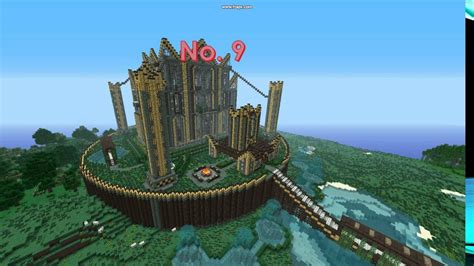 top 10 minecraft builds - YouTube