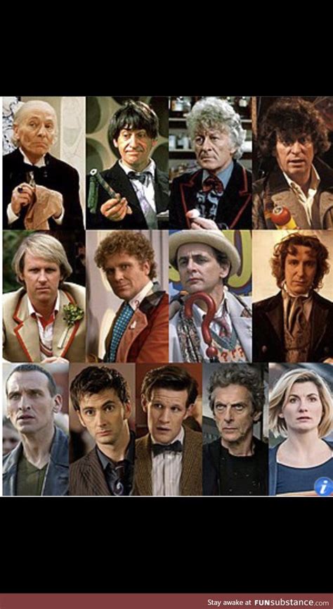 Every ‘doctor Who Doctor Throughout The Years Funsubstance