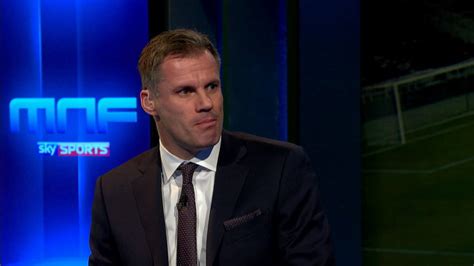 sky sports to hold talks with jamie carragher after he is caught on camera spitting at a 14 year