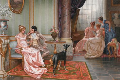 Bridgerton Courtship Romance Regency Era Paintings Tatler