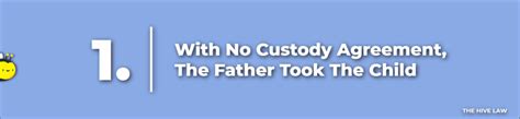 You Need To Do This Now No Custody Agreement Father Took Child The