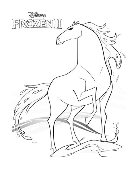 Bruni Frozen 2 Coloring Page Free Printable Coloring Pages For Kids