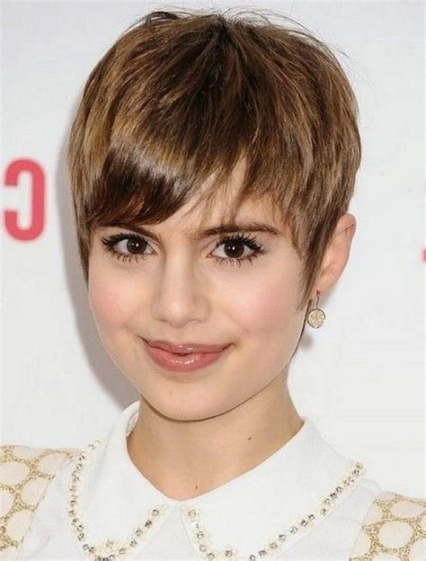 Best Collection Of Short Hairstyles For Round Faces And Thin Fine Hair